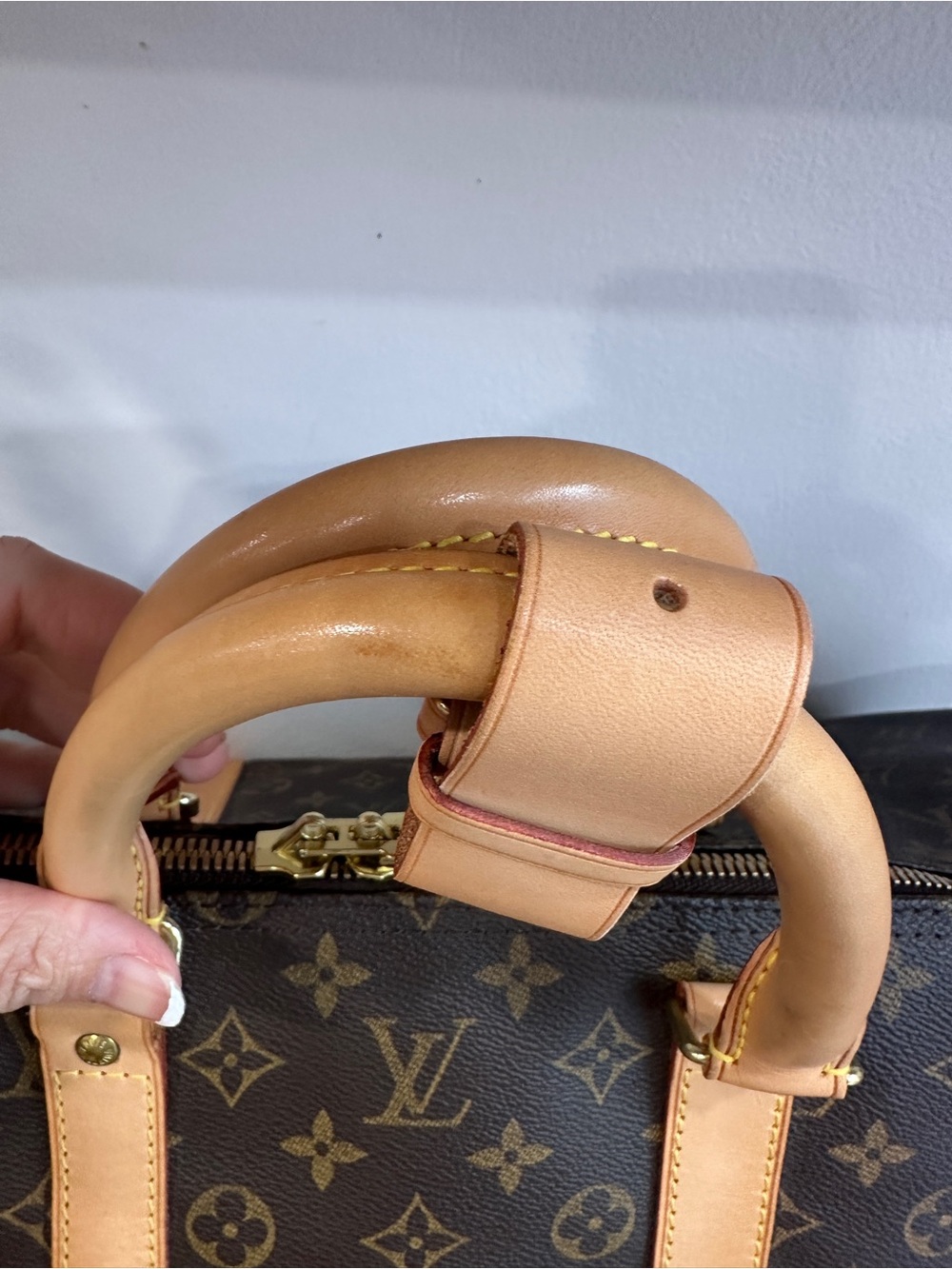 LOUIS VUITTON BANDOULIERE 55 MONOGRAM CANVAS - Picture 16 of 16
